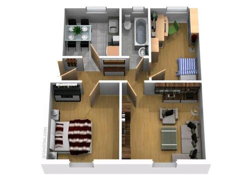 Foto - 3 Zimmer Erdgeschoßwohnung in Magdeburg