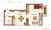 Foto - 1 Zimmer Etagenwohnung zur Miete in Suhl