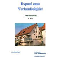1-Zimmerwohnung zu verkaufen - 165.000,00 EUR Kaufpreis, in Denkendorf (PLZ: 73770)