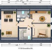 2 Zimmer - Wohnung mit Einbauküche, Garage und eigenem Gartenteil - Hiddenhausen