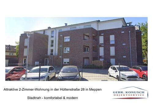 Foto - 2-Zimmer-Wohnung in Meppen - Stadtnah–komfortabel & modern