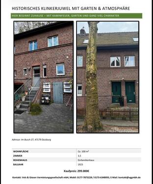 Foto - Historisches Klinkerjuwel mit Garten & Atmosphäre