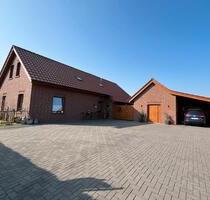 Ohne Makler, privat! Fehn-Haus zum Verlieben in Idafehn-Mitte! - Ostrhauderfehn