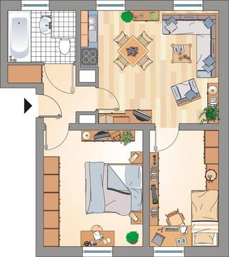 Foto - Etagenwohnung zur Miete in Gelsenkirchen