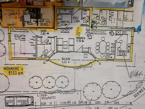 Foto - Helle 3,5 Zimmerwohnung mit Balkon