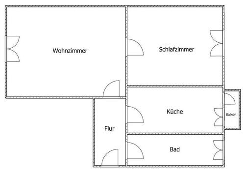 Foto - Etagenwohnung zur Miete in Düsseldorf