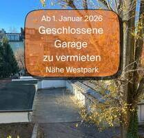 Geschlossene Garage in beleuchtetem Garagenhof Nähe Westpark - Aachen Aachen-Mitte