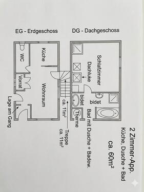 Foto - 2 Zimmer Erdgeschoßwohnung zur Miete in Breitenfelde