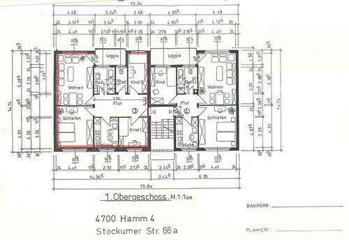 Foto - Etagenwohnung in Hamm zur Miete