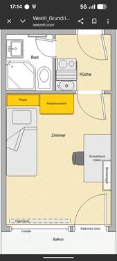 Foto - Etagenwohnung in Konstanz zur Miete