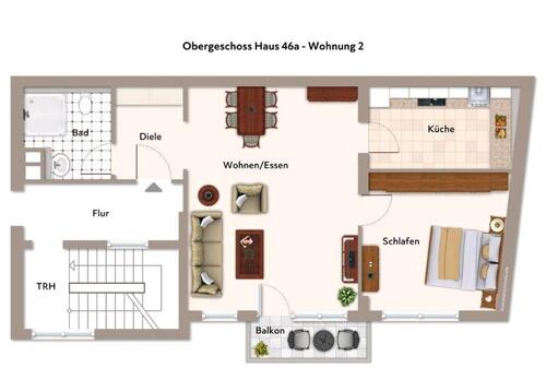 Foto - Etagenwohnung in Mönchberg