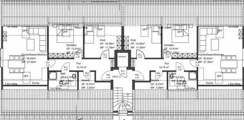 Foto - Erdgeschoßwohnung in Riede zur Miete