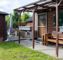 Gemütliche Campinghütte mit Pavillon auf Dauerstellplatz - Lüdinghausen