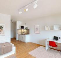 Möbliertes 1-Zimmer-Apartment mit Einbauküche und Balkon - Offenbach am Main Bieberer Berg Möbliertes 1-Zimmer-Apartment mit Einbauküche und Balkon - Offenbach am Main Bieberer Berg