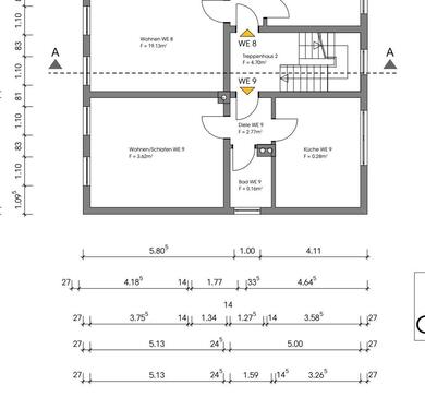Foto - 2 Zimmer Ka- Methler im 1. OG - 465,00&nbsp;EUR Kaltmiete, ca.&nbsp; 42,00&nbsp;m&sup2;