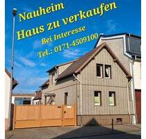 Einfamilienhaus mit großem Grundstück, Halle, Pool in Nauheim