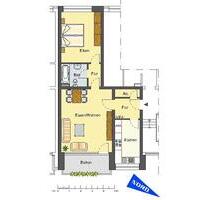 2-Zimmer, neues Duschbad und Laminatboden - Dorsten