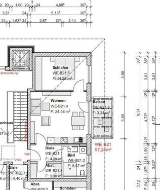 Foto - 2 Zimmer Etagenwohnung in Frensdorf