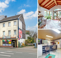 Mehrfamilienhaus mit Pizzeria, 3 Wohnungen & großem Grundstück - Aachen Aachen-Mitte