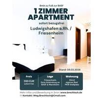 1 Zimmer Apartment in Ludwigshafen Friesenheim - Dudenhofen
