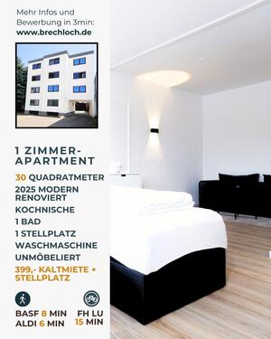 Foto - 1 Zimmer Etagenwohnung zur Miete in Dudenhofen