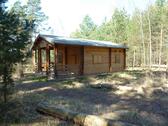 Foto - BLOCKBOHLENHAUS LAUBE DATSCHE GRUNDSTÜCK GARTEN BORKWALDE POTSDAM