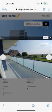 Foto - 2 Zimmer Erdgeschoßwohnung zur Miete in Duisburg