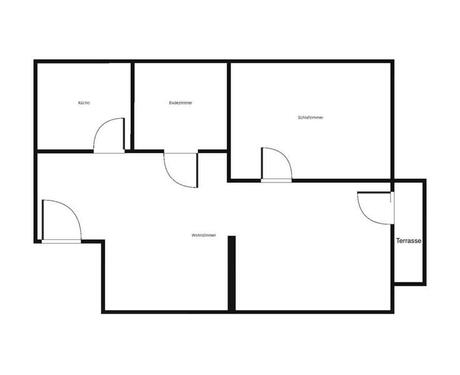 Foto - 2 Zimmer Etagenwohnung zur Miete in Rastatt