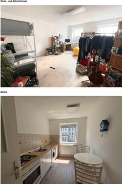 Foto - 1 Zimmer Etagenwohnung zur Miete in Lübeck