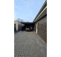 Kleine Haushälfte mit CarportAbstellraum zu vermieten, Neubau. - Saterland