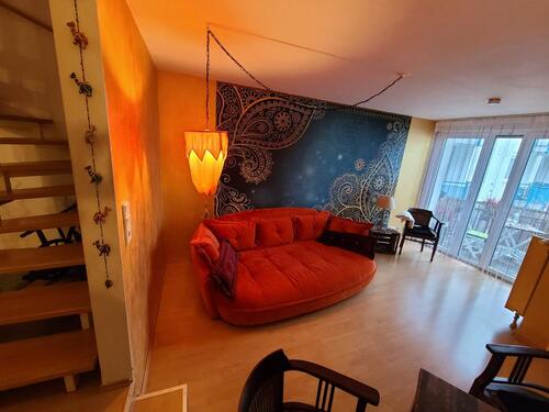 Foto - Helle 2-Zimmer-Maisonette-Wohng.mit Balkon in Langen nähe Bahnhof