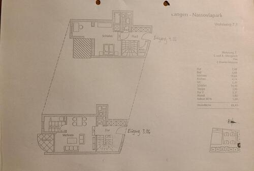 Foto - Maisonettenwohnung in Langen (Hessen) zur Miete