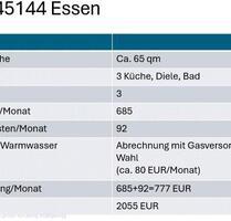 Wohnung in Essen zu vermieten - 777,00&nbsp;EUR Kaltmiete, ca.&nbsp; 65,00&nbsp;m&sup2; in Essen (PLZ: 45144) Stadtbezirk III