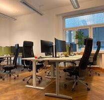 Möbliertes Altbau-Büro zur Untermiete in Toplage - München Ludwigsvorstadt-Isarvorstadt