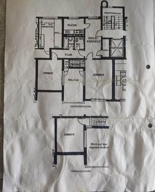 Foto - Dreizimmer Maisonettenwohnung mit Dachterrasse zu vermieten