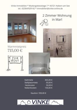 Foto - Wohnen mit Komfort: 2 Zimmer, Balkon, Aufzug & Hausservice