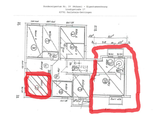 Foto - 2 Zimmer Etagenwohnung zum Kaufen in Karlstein am Main