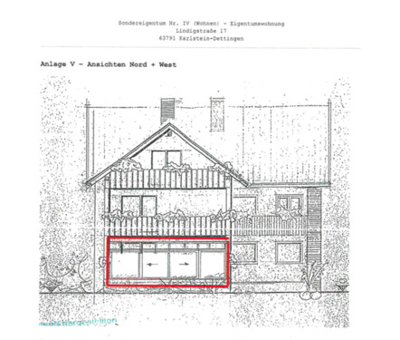 Foto - 2 Zimmer Etagenwohnung in Karlstein am Main