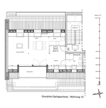 Foto - Neue Dachgeschoss-Wohnung in zentraler Lage von Köln-Deutz