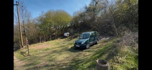 Foto - Garten, Gartengrundstück mit Hütte + Wasser