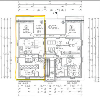 Foto - Erstbezug - Wohnung - 2 Zimmer - ruhige Lage nähe SchlüchternA66