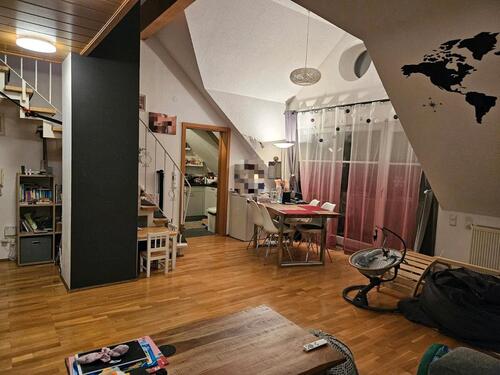 Foto - Möblierte 3-Zi.-Maisonette (ca. 100 m²) befristet 