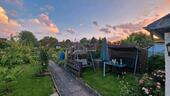 Foto - gepflegter, idyllischer Kleingarten Pachtgarten Gartenoase