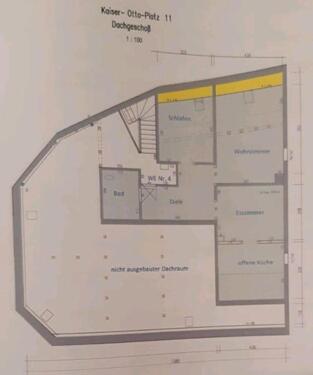 Foto - 2 Zimmer Dachgeschoßwohnung zur Miete in Essen