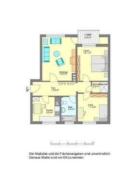 Foto - 3 Zimmer Etagenwohnung zur Miete in Herford