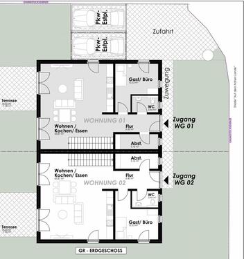 Foto - Etagenwohnung in Hodenhagen