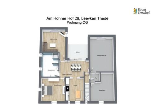 Foto - Etagenwohnung in Hohn