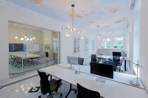 Foto - Altbauvilla Denkmalschutz: Möbliertes Büro mit 247 Zugriff, Kaffee-Flat