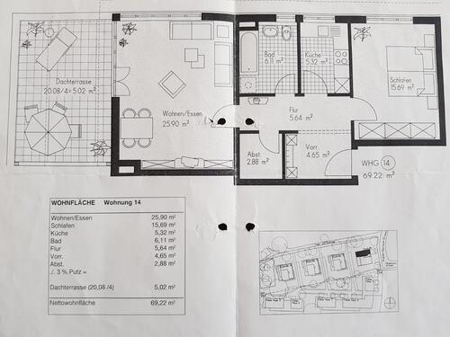 Foto - 2 Zimmer Einfamilienhaus zum Kaufen in Augsburg