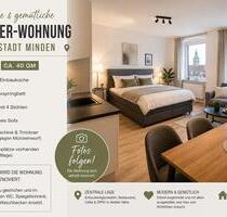 Moderne, stylische 1-Zimmer Wohnung, Innenstadt Minden, ca. 40qm - Bad Oeynhausen Dehme